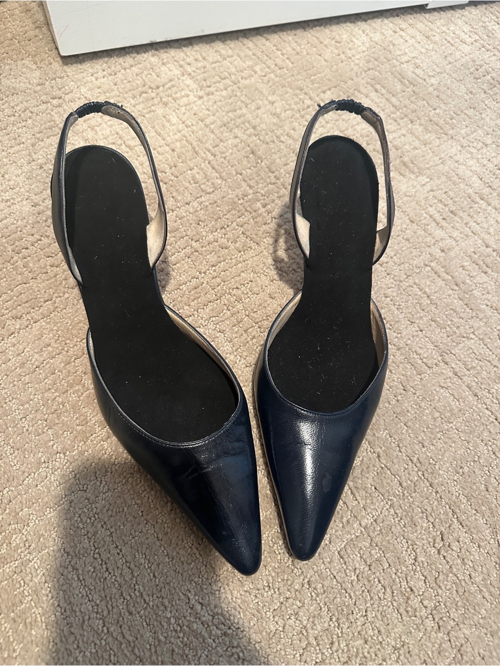 Manolo Blahnik Kitten Heel Slingback